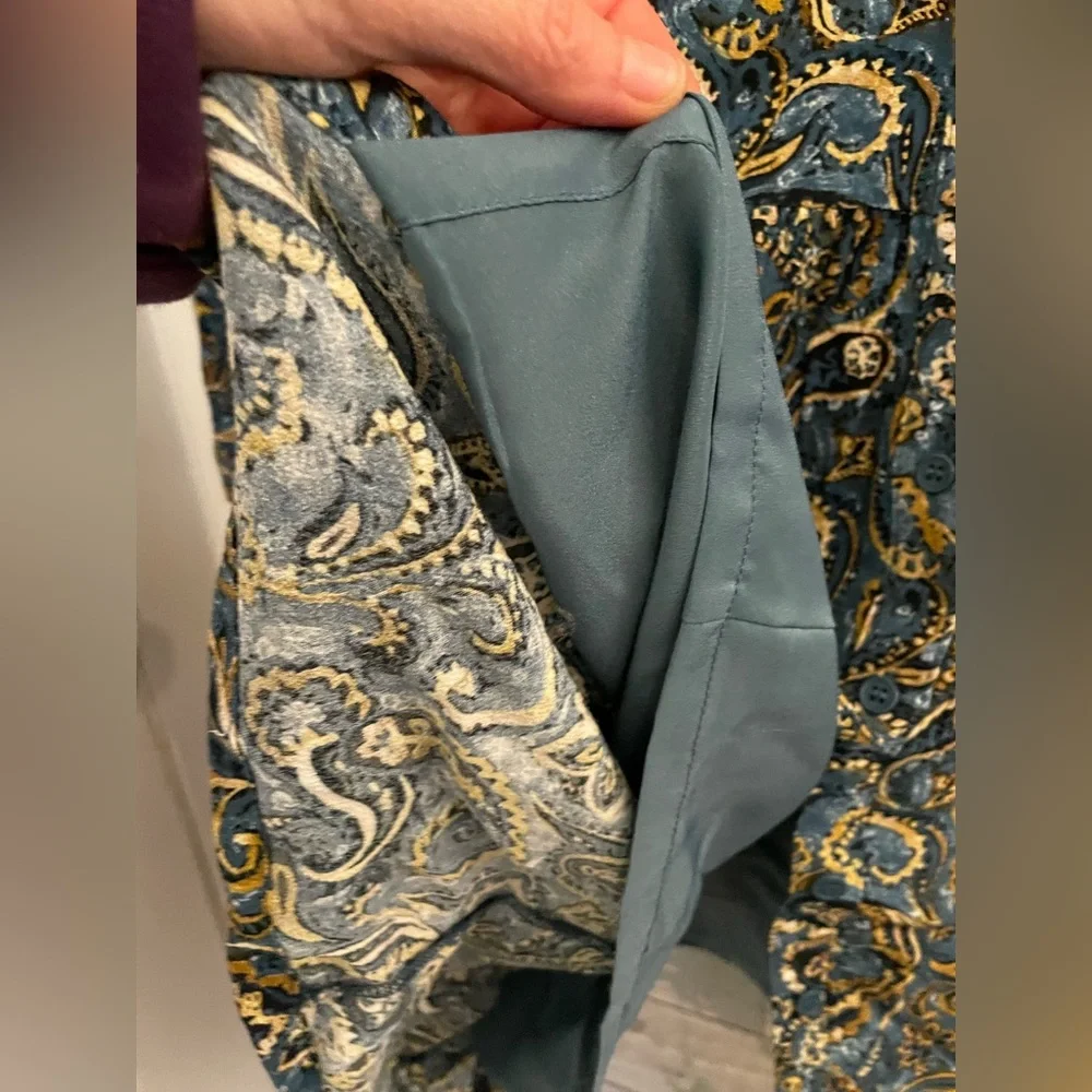 Bohemian Pocket-Detail Dress Garnet Hill size 10 - Picture 5 of 6